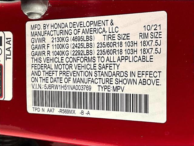 2022 Honda CR-V 2WD EX