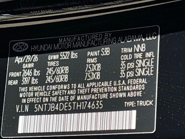 2026 Hyundai Santa Cruz SEL