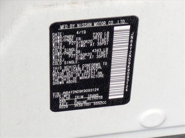 2019 Nissan Armada SL