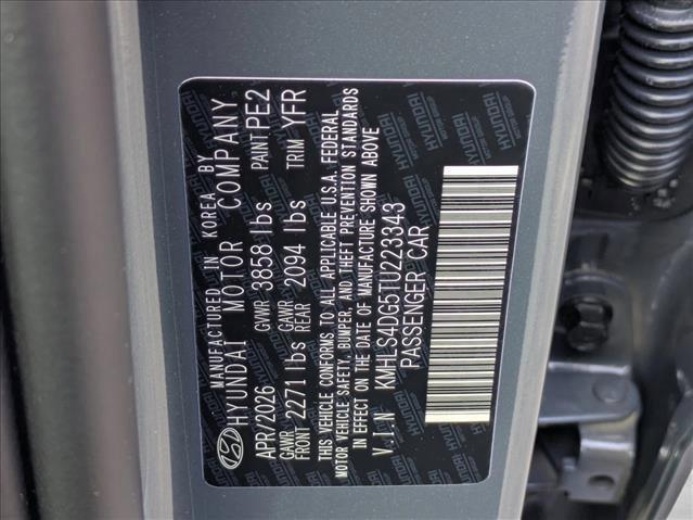 2026 Hyundai Elantra SEL Sport Premium
