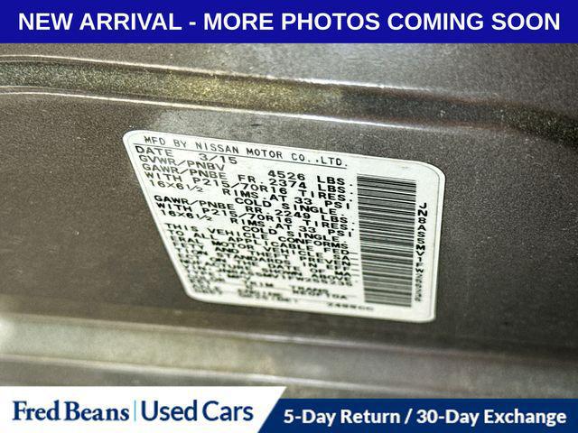 2015 Nissan Rogue Select S