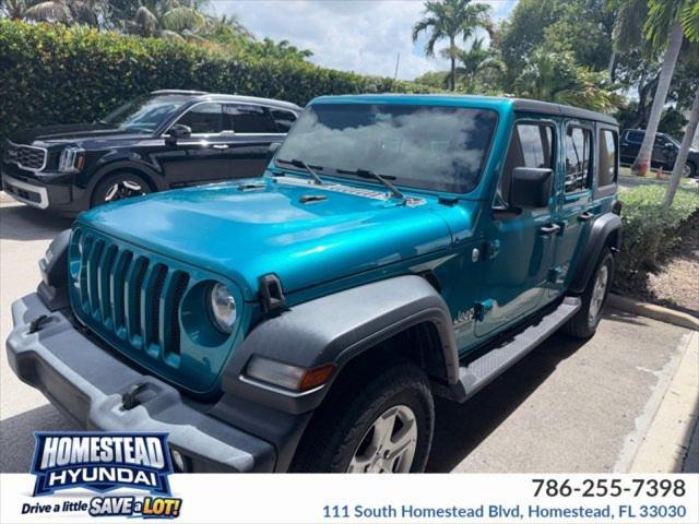 2020 Jeep Wrangler Sport S 4x4 for sale in HOMESTEAD, FL