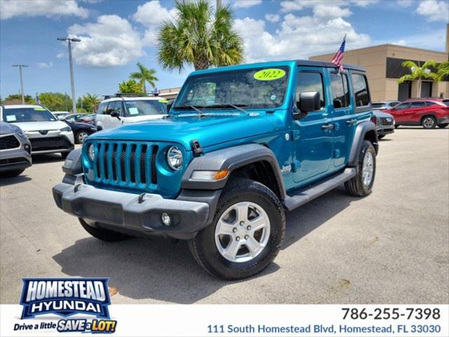 2020 Jeep Wrangler Sport S 4x4 for sale in HOMESTEAD, FL