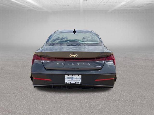2026 Hyundai Elantra Hybrid Blue