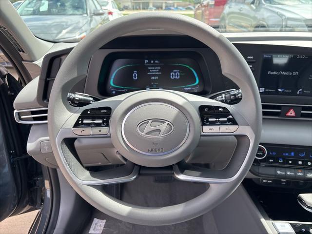 2026 Hyundai Elantra Hybrid Blue