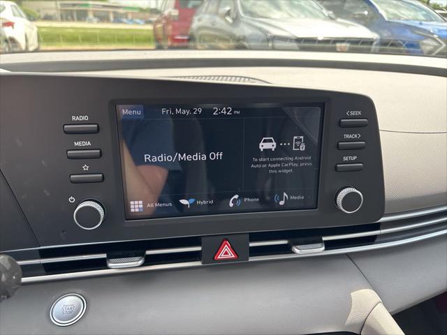 2026 Hyundai Elantra Hybrid Blue
