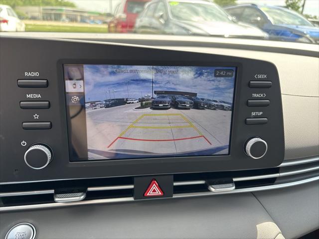 2026 Hyundai Elantra Hybrid Blue
