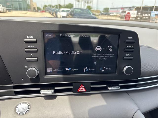 2026 Hyundai Elantra Hybrid Blue
