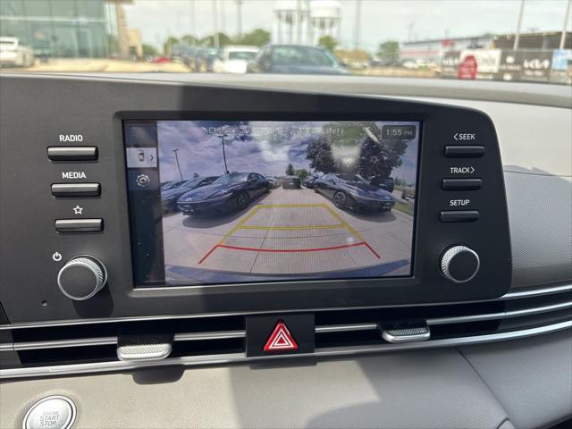 2026 Hyundai Elantra Hybrid Blue