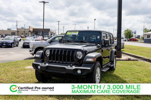 2022 Jeep Wrangler Unlimited Sport S 4x4 for sale in JOPLIN, MO