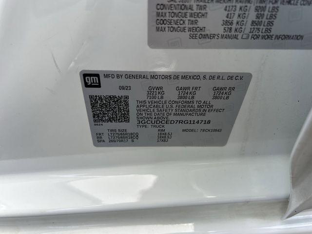 2024 Chevrolet Silverado 1500 4WD Crew Cab Short Bed Custom Trail Boss