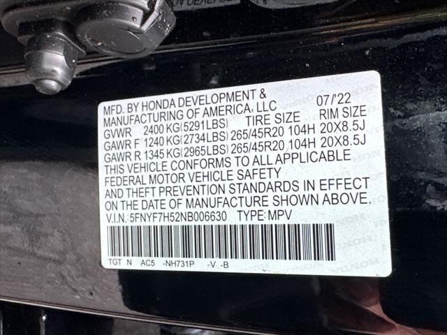 2022 Honda Passport 2WD EX-L