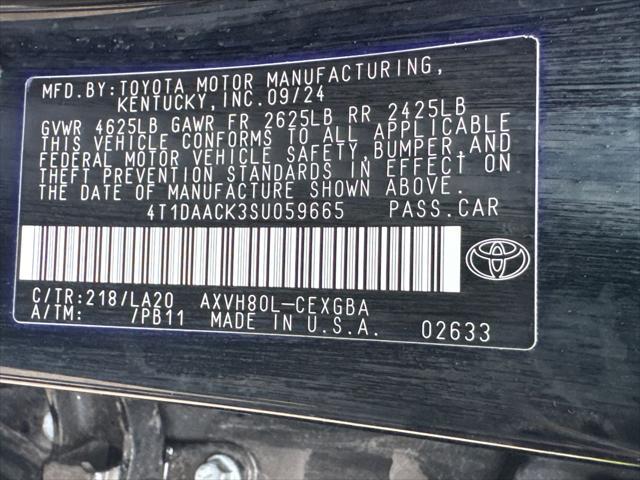 2025 Toyota Camry XLE