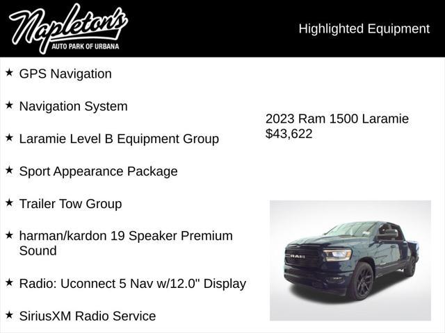 2023 Ram 1500 Laramie Crew Cab 4x4 5'7" Box