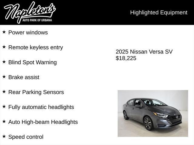 2025 Nissan Versa 1.6 SV