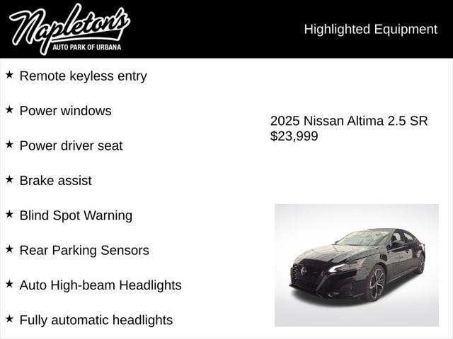 2025 Nissan Altima SR FWD