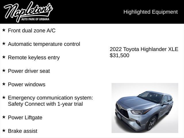 2022 Toyota Highlander XLE