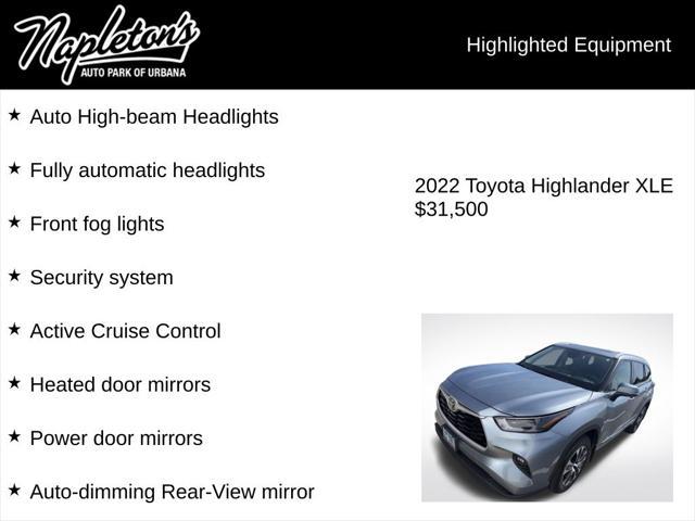 2022 Toyota Highlander XLE