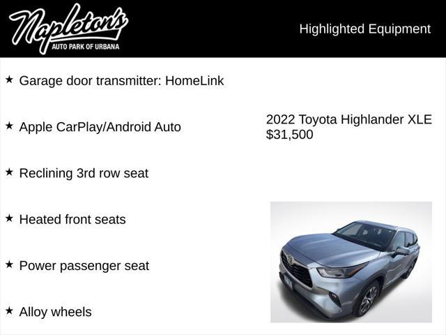 2022 Toyota Highlander XLE