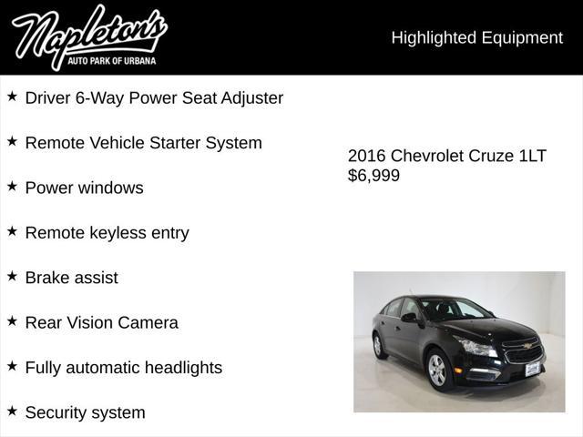2016 Chevrolet Cruze Limited 1LT Auto