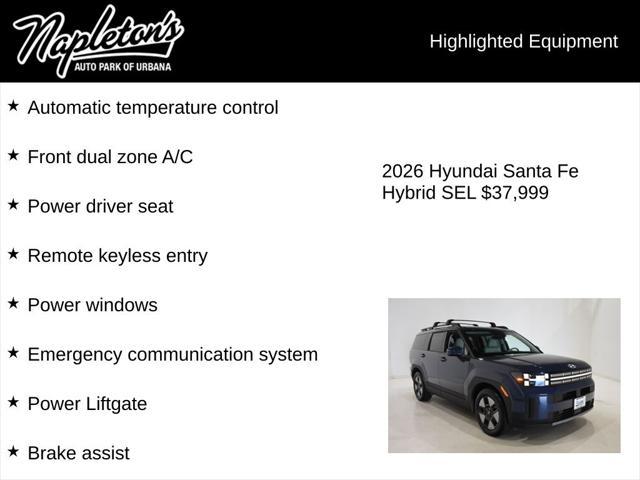 2026 Hyundai Santa Fe Hybrid SEL