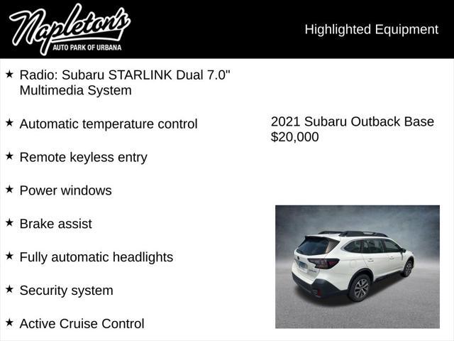 2021 Subaru Outback 2.5i