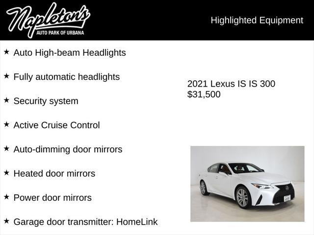 2021 Lexus IS 300 300