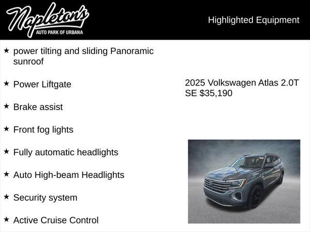 2025 Volkswagen Atlas 2.0T SE w/Technology