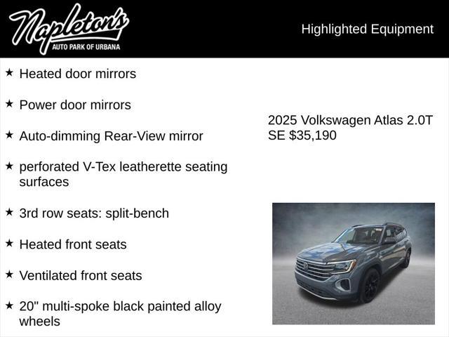 2025 Volkswagen Atlas 2.0T SE w/Technology