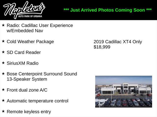 2019 Cadillac XT4 Luxury for sale in URBANA, IL
