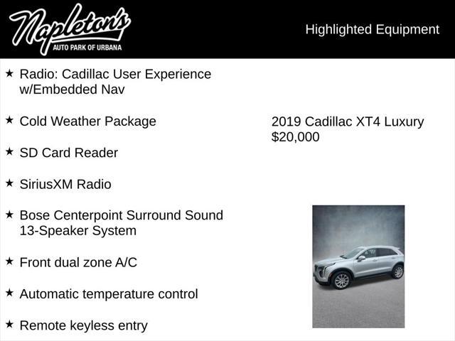 2019 Cadillac XT4 Luxury