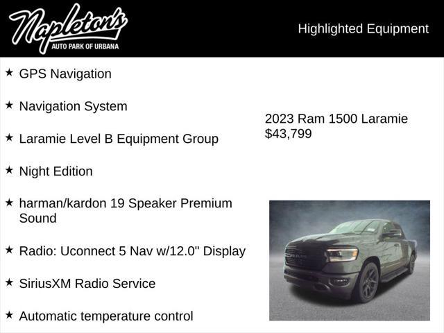 2023 Ram 1500 Laramie Crew Cab 4x4 5'7" Box
