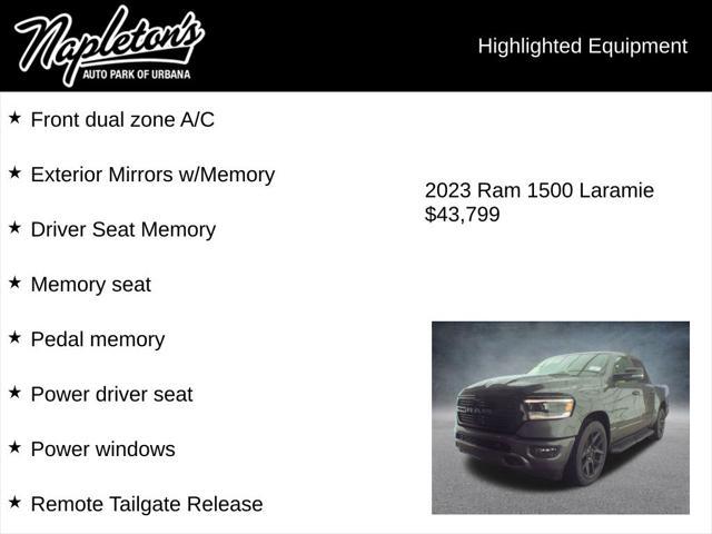 2023 Ram 1500 Laramie Crew Cab 4x4 5'7" Box