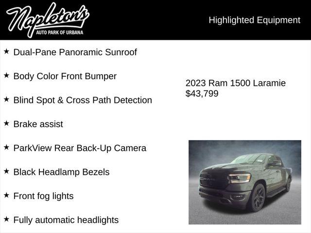 2023 Ram 1500 Laramie Crew Cab 4x4 5'7" Box