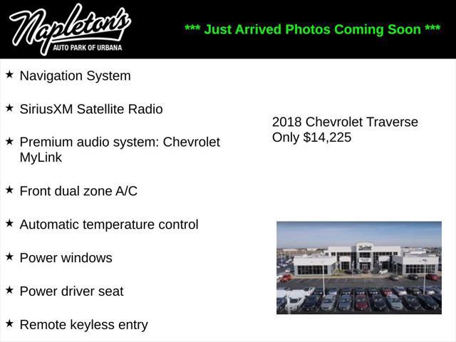 2018 Chevrolet Traverse High Country for sale in URBANA, IL