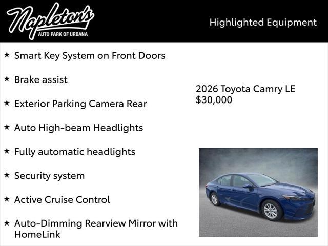 2026 Toyota Camry LE
