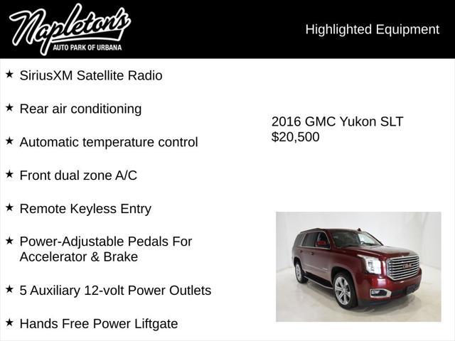 2016 GMC Yukon SLT