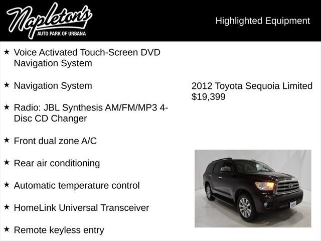 2012 Toyota Sequoia Limited 5.7L V8