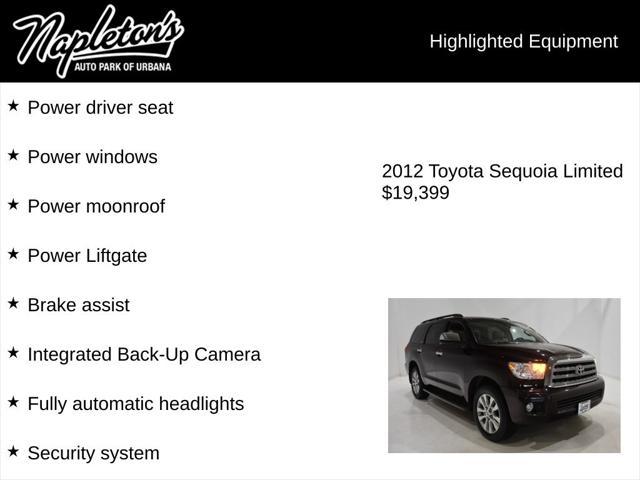2012 Toyota Sequoia Limited 5.7L V8