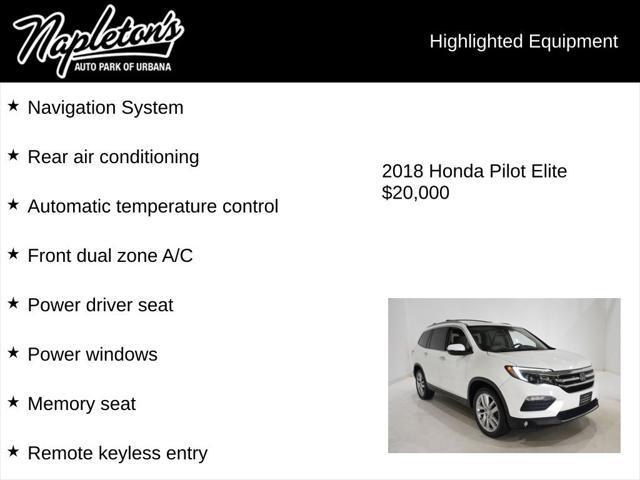 2018 Honda Pilot Elite