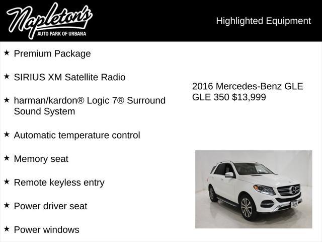 2016 Mercedes-Benz GLE GLE 350 4MATIC