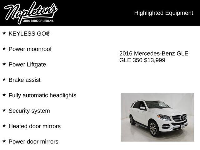 2016 Mercedes-Benz GLE GLE 350 4MATIC