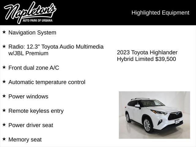 2023 Toyota Highlander Hybrid Limited