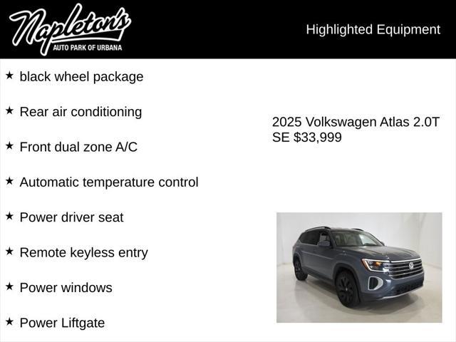 2025 Volkswagen Atlas 2.0T SE w/Technology