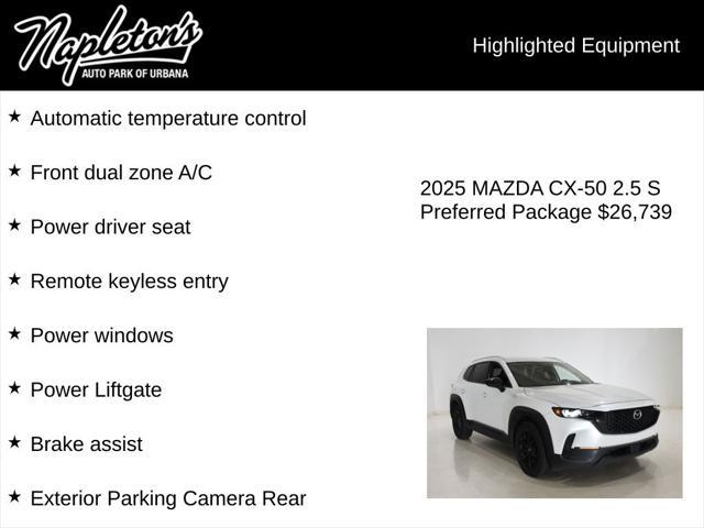 2025 Mazda CX-50 2.5 S Preferred Package