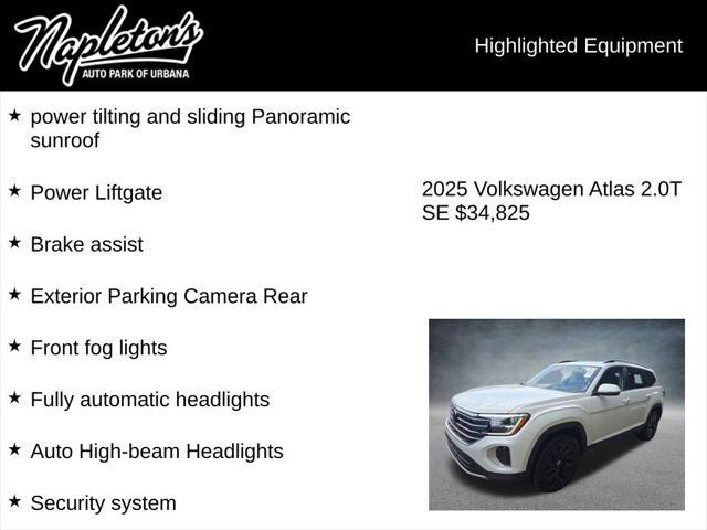 2025 Volkswagen Atlas 2.0T SE w/Technology