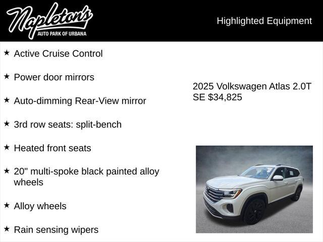 2025 Volkswagen Atlas 2.0T SE w/Technology