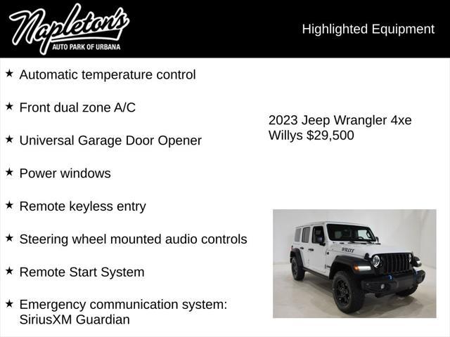 2023 Jeep Wrangler 4xe 4x4