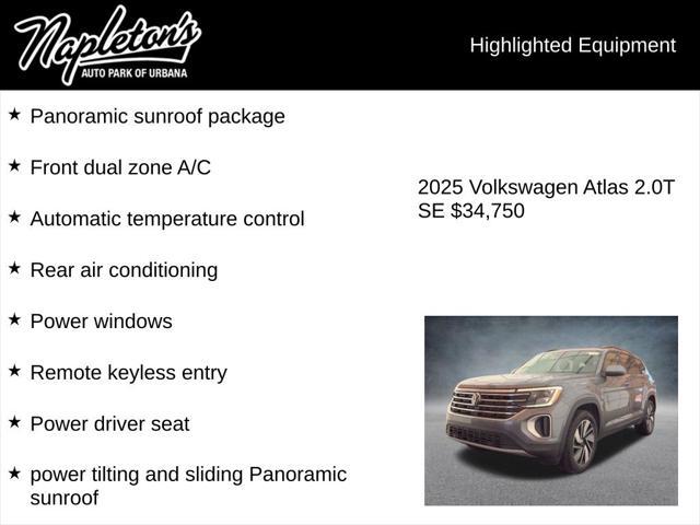 2025 Volkswagen Atlas 2.0T SE w/Technology