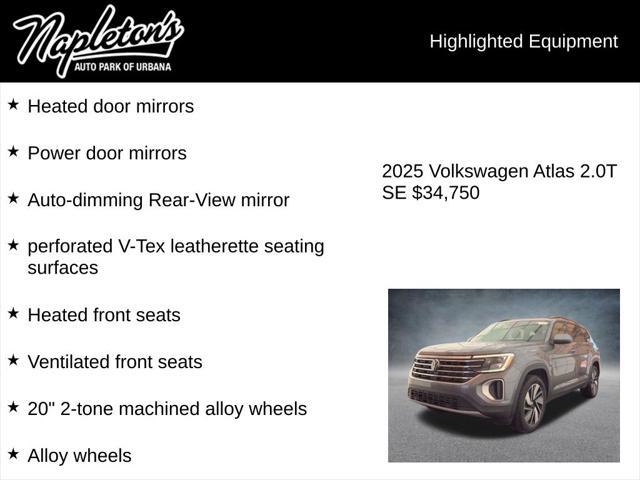 2025 Volkswagen Atlas 2.0T SE w/Technology